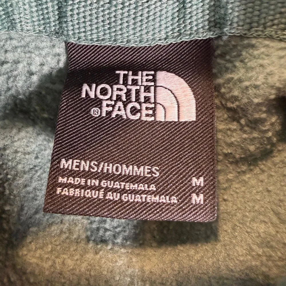 The North Face Mens Half Dome Logo Hoodie Sage Green Pullover A811M Medium #3645